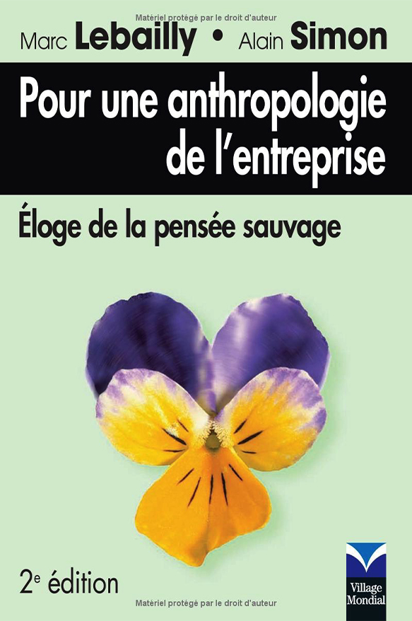 Livre "Pour une anthropologie de l'entreprise" de Marc Lebailly