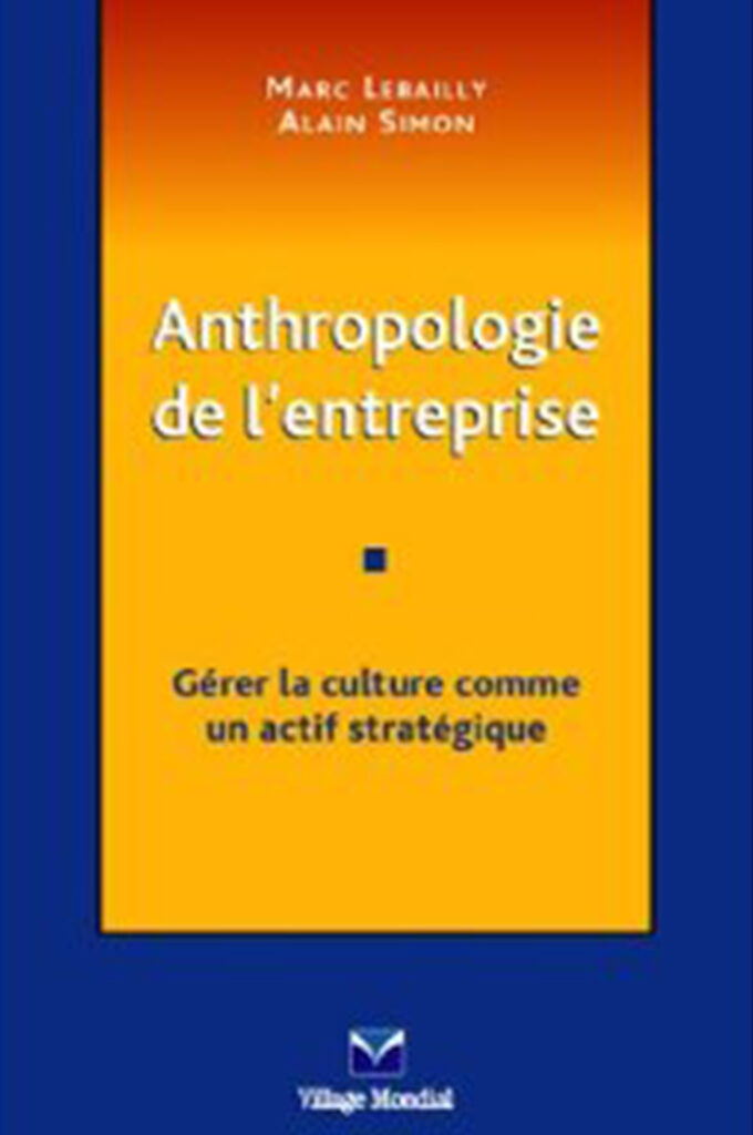 livre d'anthropologie de l'entreprise